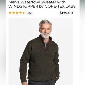 LL Bean Sweater 100% merino wool